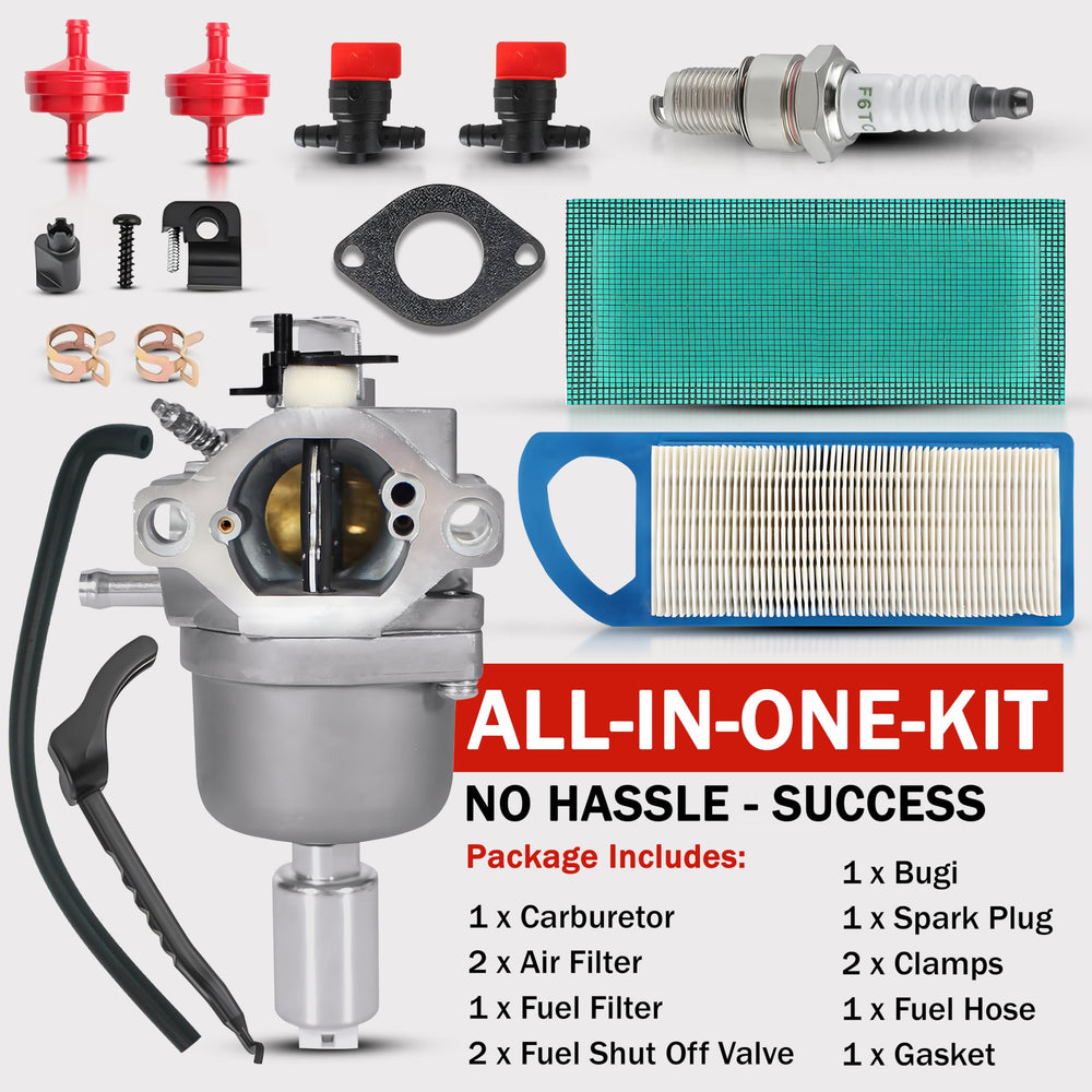 Lux5CPCAR DLS3500-YT3000 carburetor with tuned jets for cleaner combustion.