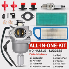 Lux5CPCAR DLS3500-YT3000 carburetor with tuned jets for cleaner combustion.
