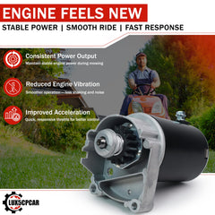 LUX5CPCAR wide model coverage matches many Briggs Stratton configurations.