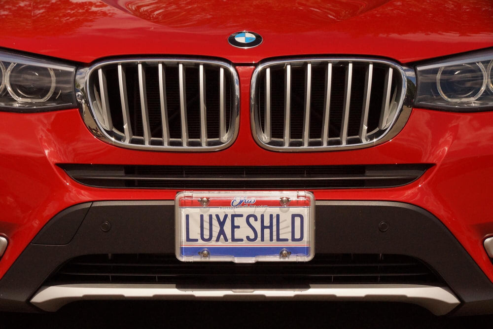 Luxe Shield precision-molded polycarbonate detail reflects sturdy craftsmanship.