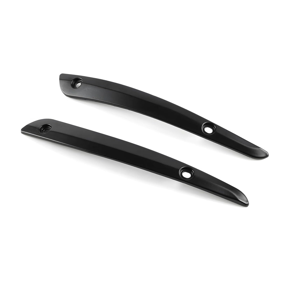 LUXEMOTO package includes left and right windshield trim strips and installation manual.