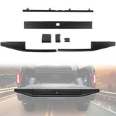 LUXEMOTO tailgate cover molding with flex-step cap on Ford F-150 for edge protection