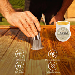 LuxGROVE headlights cleaning brush for foggy lenses restoration