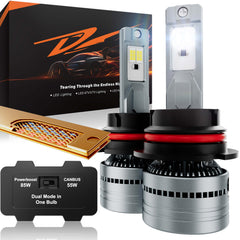 LUXSTER Dracarys LED bulbs front view for bright, reliable night visibility.