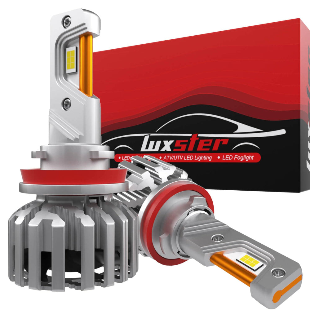 LUXSTER HolyKnight beam pattern for fog lights improves night visibility