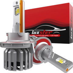 Luxster HolyKnight H13 LED fog light brightness for misty road visibility