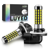 LUYED 881 LED fog light bulb bright xenon white output for clear visibility