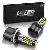 LUYED 880 LED fog light bulb with xenon white beam for clear fog visibility