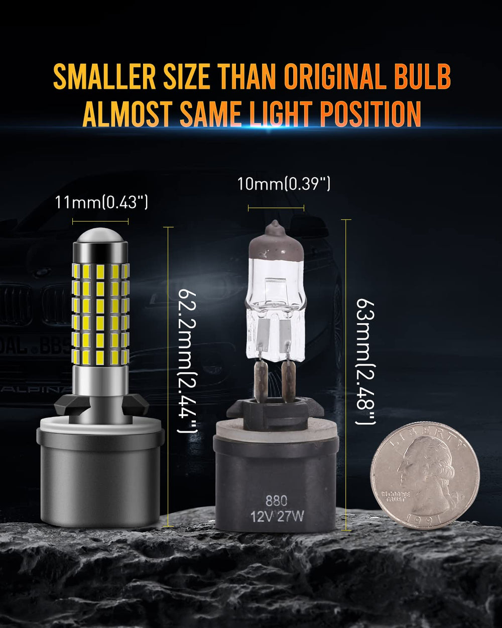LUYED DC 9-30V compatibility for broad vehicle fitment