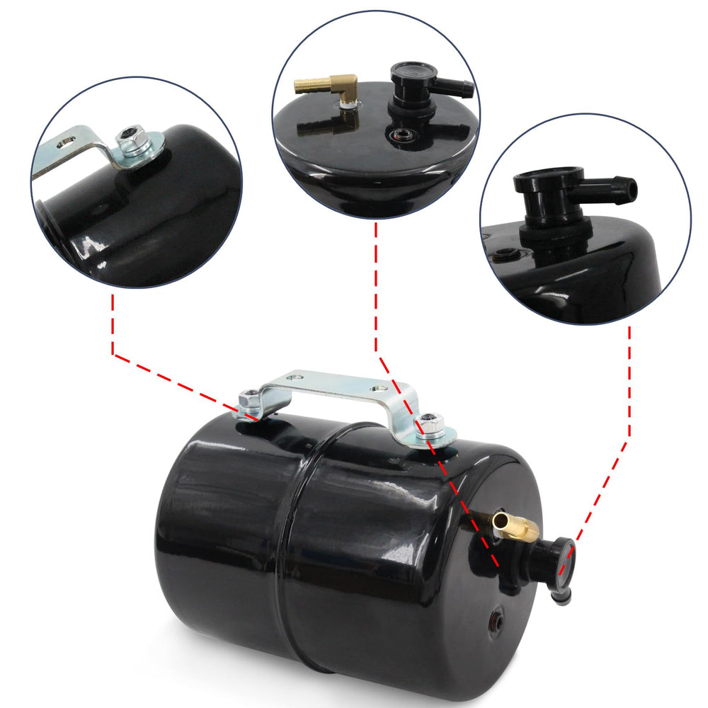 LVOUP one-way valve with 3/8 inch barb for secure vacuum flow