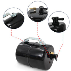 LVOUP one-way valve with 3/8 inch barb for secure vacuum flow
