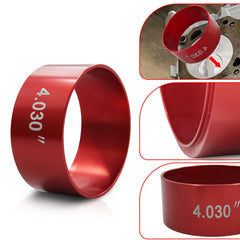 LVOUP red anodized finish close-up highlighting corrosion resistance and style.
