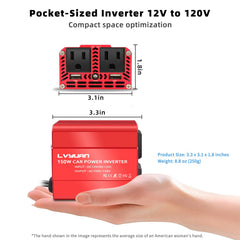 LVYUAN inverter aluminum housing supports travel durability