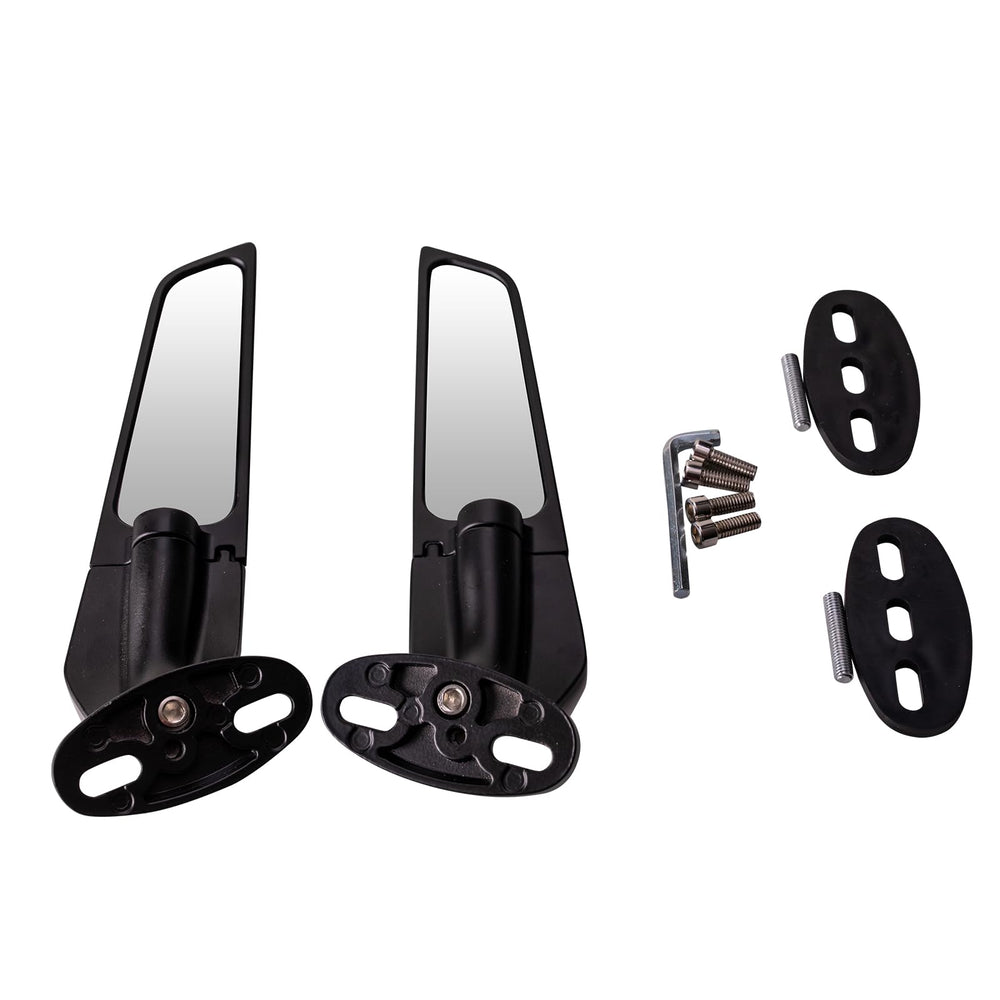 Lwlusup wind-wing design mirror reduces drag while maintaining style.