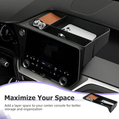 LUWU 14in storage compartments keeps items neatly separated in TX cabin.