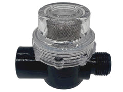 LXJZCP 50-mesh stainless steel screen provides debris-free water to the pump.