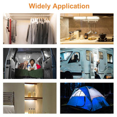 LYCARESUN RV step light pack includes three lights and magnetic tapes for immediate use.
