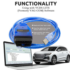 Plug-and-play setup for easy garage diagnostics with lydesor KKL 409.1