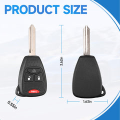 LYFUCESS key fob includes chip and battery for immediate use.