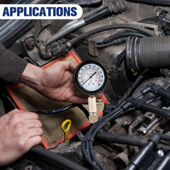 Lyhubmh compression tester kit in-car testing setup for car engines