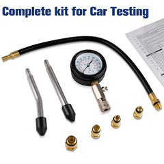 Lyhubmh compression tester kit with taps and fittings for versatile setups