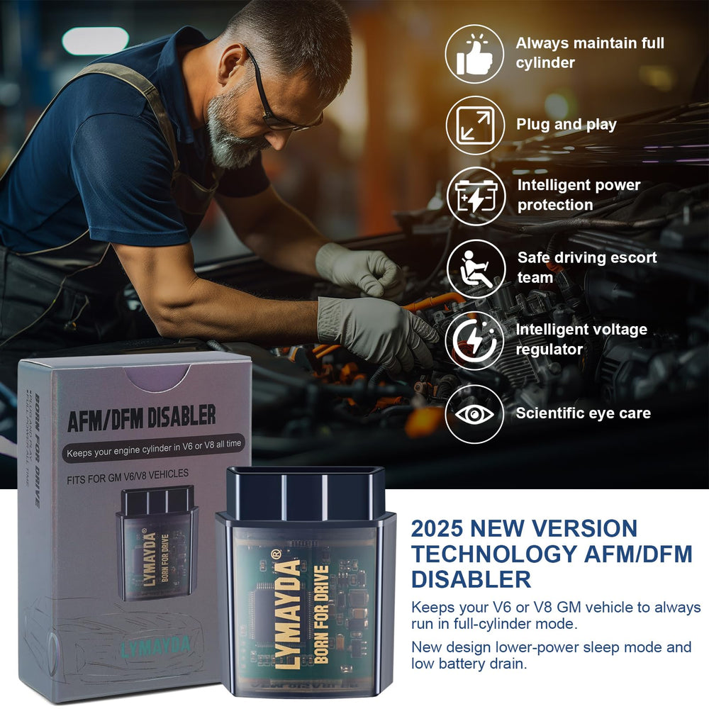 LYMAYDA AFM DFM Disabler built to withstand extreme temperatures and vibrations.