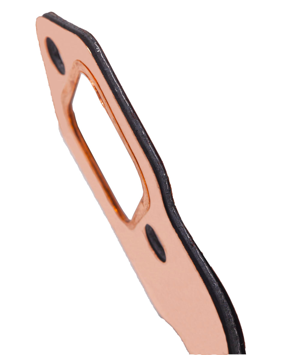 LYNSHINE header gasket durability, square-port design for SB block hugger headers