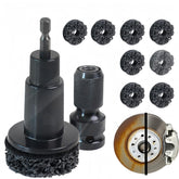 LY&SASIF wheel hub cleaning pads remove rust and prep surfaces.