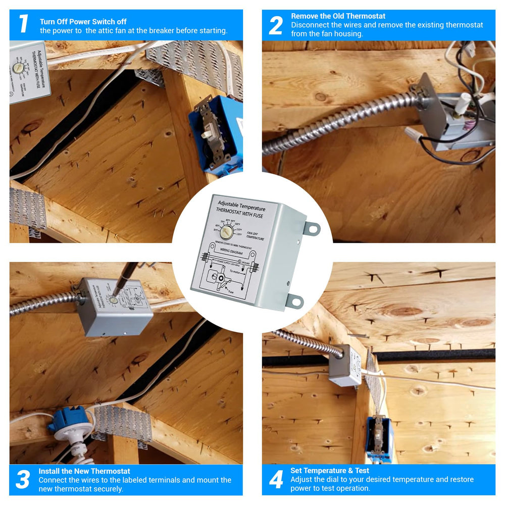 LyteSolar 58033 durable build handles attic conditions for reliable operation