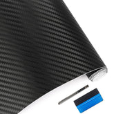 LZLRUN 3D carbon fiber hood wrap for a bold automotive finish and protection.