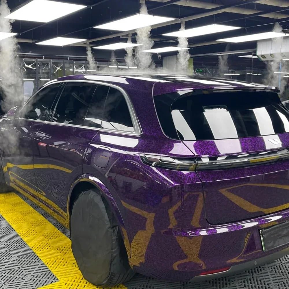 LZLRUN low-tack adhesive purple wrap enables gentle removal.
