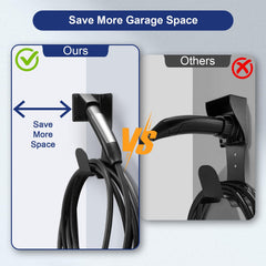 LZSTEC angled-charger-holder design facilitates easy hanging and removal.