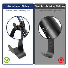 LZSTEC arc-edge design protects cables from wear during use.