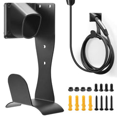 LZSTEC Tesla charger holder wall-aligned mount keeps cables tidy and saves space.