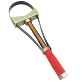 LZXQYMX adjustable oil filter wrench showing 9–15 cm range for trucks and heavy equipment.