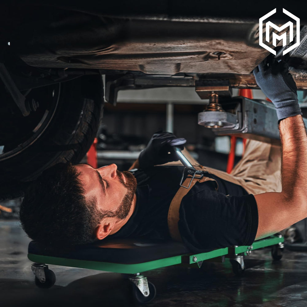 M-AUTO foldable design enables compact storage when not in use.