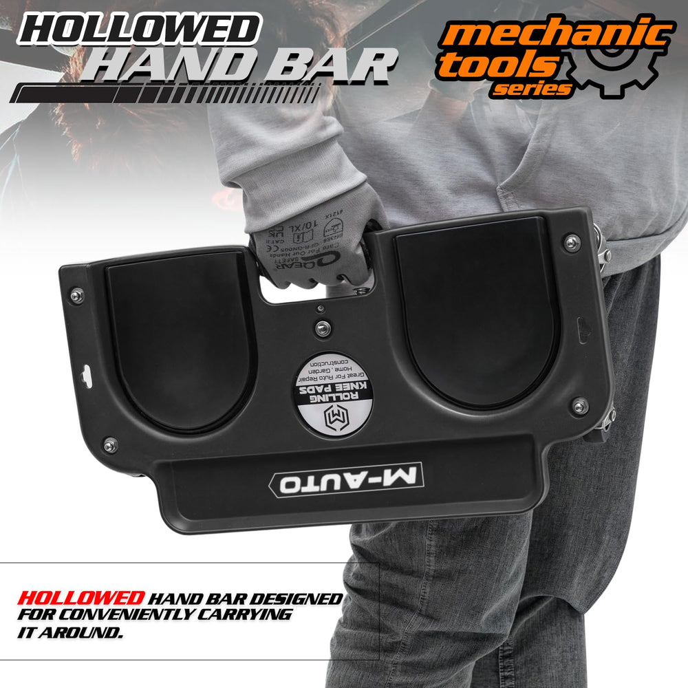 M-AUTO built-in tool tray helps organize screws and small parts