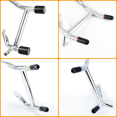 M Maintenanse support brackets keep guards stable through bumps
