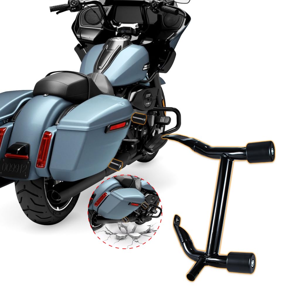 M Maintenanse installation-pack demonstrates easy, no-mods mounting for Harley Touring guards.