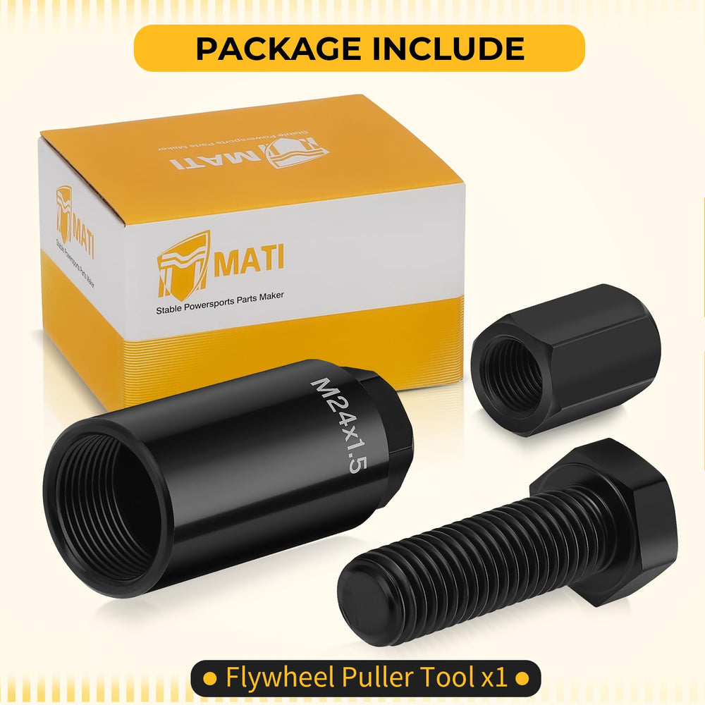 M MATI flywheel puller for Suzuki RMZ450 supports sturdy maintenance tasks.