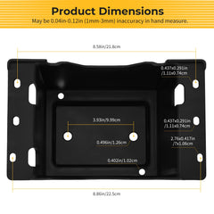 M MATI battery box for Polaris Ranger 400 4x4 secures the battery against impact