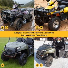 M MATI battery box for Polaris Ranger 500 Crew shields terminals from debris