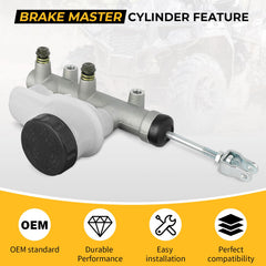 M MATI brake tandem master cylinder installation kit ready for quick setup.