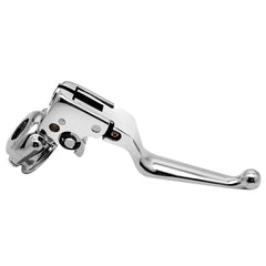 M MATI chrome clutch lever perch on Harley Sportster XL1200 offers smooth engagement