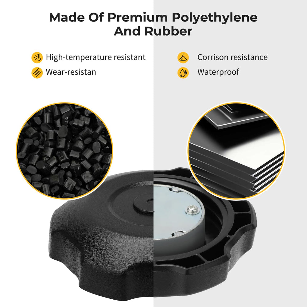 M MATI fuel cap for Viking 700 delivers a durable seal for rugged rides.