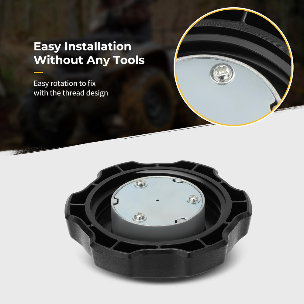 M MATI fuel cap for Yamaha Rhino 700 providing reliable sealing for spills-free fueling.