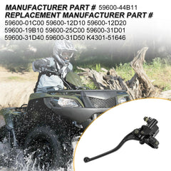 M MATI high-quality materials ensure durable brake master cylinder