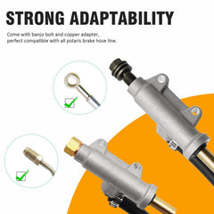 M MATI reservoir and long hose for easy installation and proper fitting.