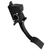 M MATI throttle pedal on Polaris Ranger showing secure fit for precise control