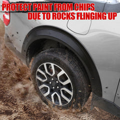Mabett Fender Flares mud flap compatibility for cohesive look.